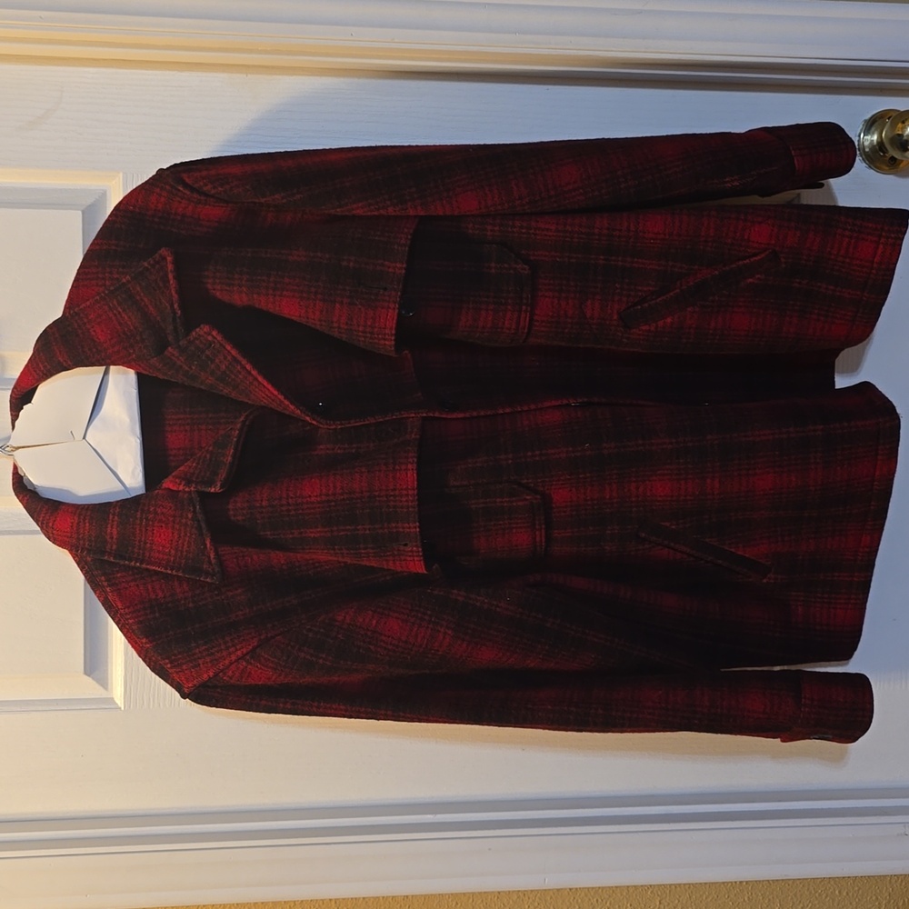 Bemidji Wollen Mills Size 48 XXL 100% Wool Jacket Heavy Duty